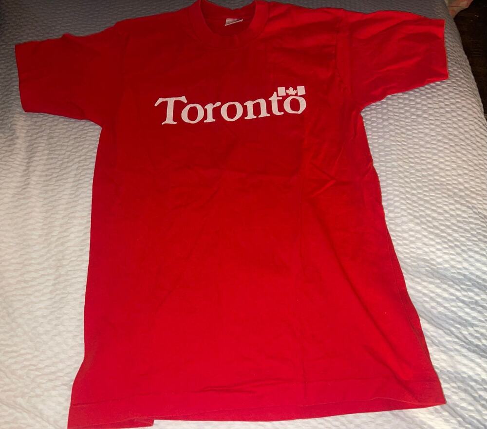 Unisex Vintage Toronto T-Shirt - Size Large